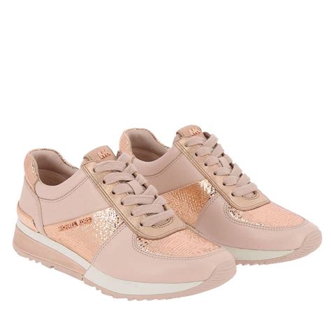 pink michael kors sneakers